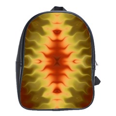 Red Gold Tie Dye School Bag (large) by SpinnyChairDesigns