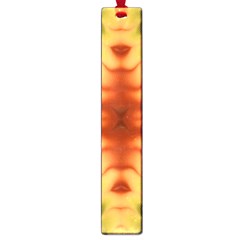 Red Gold Tie Dye Large Book Marks by SpinnyChairDesigns