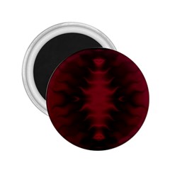 Black Red Tie Dye Pattern 2 25  Magnets