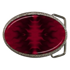 Black Red Tie Dye Pattern Belt Buckles