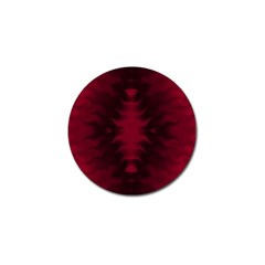 Black Red Tie Dye Pattern Golf Ball Marker