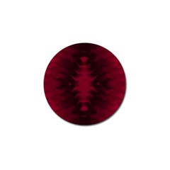 Black Red Tie Dye Pattern Golf Ball Marker (4 Pack)