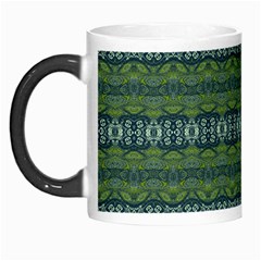 Boho Forest Green  Morph Mugs by SpinnyChairDesigns