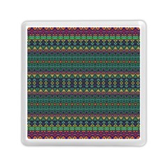 Boho Summer Green Memory Card Reader (square) by SpinnyChairDesigns