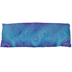 Purple Blue Swirls And Spirals Body Pillow Case Dakimakura (two Sides) by SpinnyChairDesigns