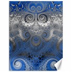 Blue Swirls and Spirals Canvas 12  x 16  11.86 x15.41  Canvas - 1