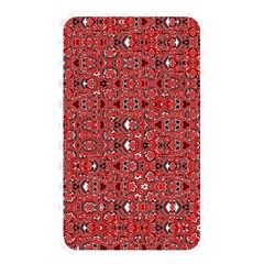 Abstract Red Black Checkered Memory Card Reader (rectangular) by SpinnyChairDesigns