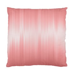 Fresh Pink Ombre Standard Cushion Case (two Sides) by SpinnyChairDesigns