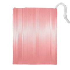 Fresh Pink Ombre Drawstring Pouch (4xl) by SpinnyChairDesigns