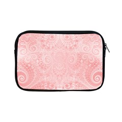 Pretty Pink Spirals Apple Ipad Mini Zipper Cases by SpinnyChairDesigns