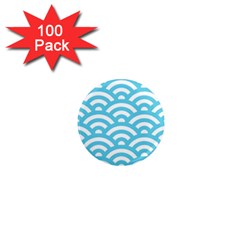 Waves 1  Mini Magnets (100 Pack)  by Sobalvarro