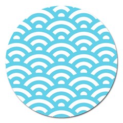 Waves Magnet 5  (round) by Sobalvarro