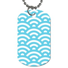 Waves Dog Tag (one Side) by Sobalvarro