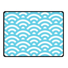 Waves Fleece Blanket (small) by Sobalvarro