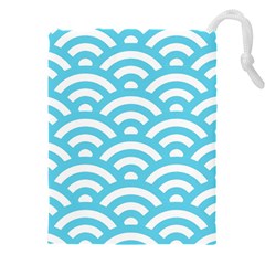 Waves Drawstring Pouch (5xl) by Sobalvarro