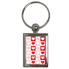 Hearts  Key Chain (rectangle) by Sobalvarro