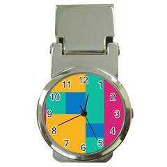 Squares  Money Clip Watches