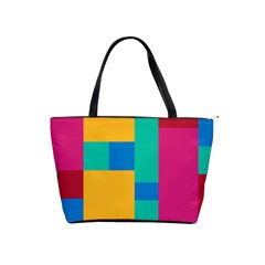 Squares  Classic Shoulder Handbag by Sobalvarro