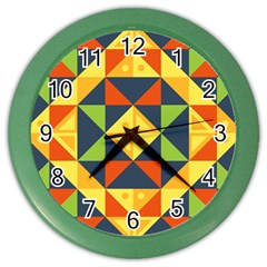 Africa  Color Wall Clock