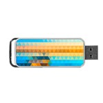 Mosaic  Portable USB Flash (Two Sides) Front