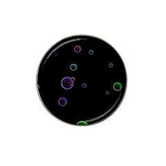 Bubble In Dark Hat Clip Ball Marker (10 Pack) by Sabelacarlos