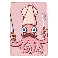 Squid Chef Cartoon Removable Flap Cover (l) by sifis