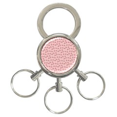 Squid Chef Pattern 3-ring Key Chain