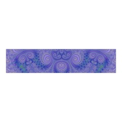 Mystic Purple Swirls Velvet Scrunchie by SpinnyChairDesigns