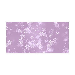 Lavender And White Flowers Yoga Headband by SpinnyChairDesigns