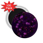 Purple Flowers 2.25  Magnets (100 pack)  Front