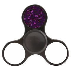 Purple Flowers Finger Spinner