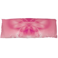 Pink Floral Pattern Body Pillow Case Dakimakura (two Sides) by SpinnyChairDesigns