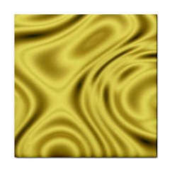 Golden Wave  Face Towel by Sabelacarlos