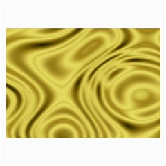 Golden Wave Large Glasses Cloth (2 Sides) by Sabelacarlos