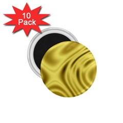 Golden Wave 1 75  Magnets (10 Pack)  by Sabelacarlos