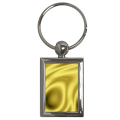 Golden Wave 2 Key Chain (rectangle) by Sabelacarlos