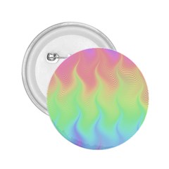 Pastel Rainbow Flame Ombre 2.25  Buttons