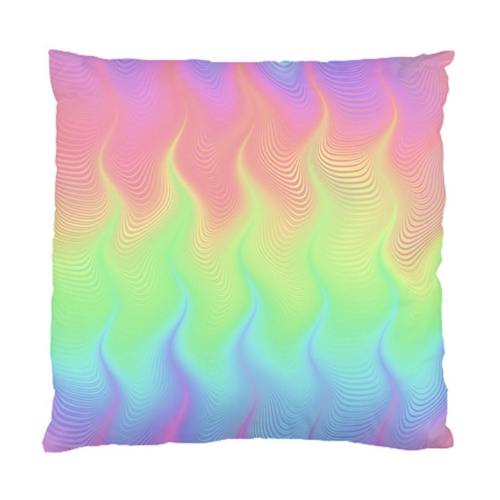 Pastel Rainbow Flame Ombre Standard Cushion Case (Two Sides)