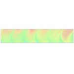 Pastel Rainbow Flame Ombre Large Flano Scarf  Back