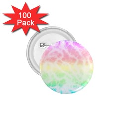 Pastel Rainbow Tie Dye 1 75  Buttons (100 Pack)  by SpinnyChairDesigns