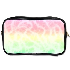 Pastel Rainbow Tie Dye Toiletries Bag (two Sides) by SpinnyChairDesigns
