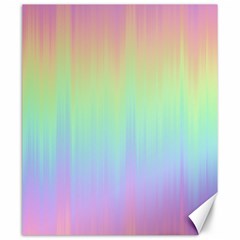 Pastel Rainbow Gradient Canvas 20  X 24  by SpinnyChairDesigns