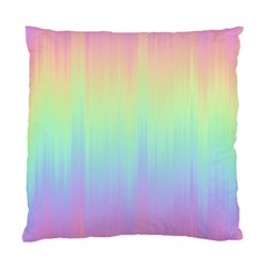 Pastel Rainbow Gradient Standard Cushion Case (one Side) by SpinnyChairDesigns