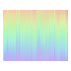 Pastel Rainbow Gradient Double Sided Flano Blanket (large)  by SpinnyChairDesigns