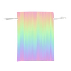 Pastel Rainbow Gradient Lightweight Drawstring Pouch (m) by SpinnyChairDesigns