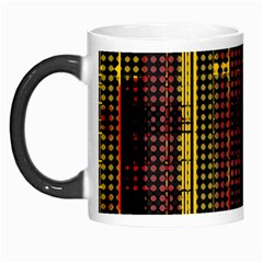 Red Yellow Black Punk Plaid Morph Mugs by SpinnyChairDesigns