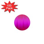 Fuchsia Ombre Color  1  Mini Buttons (100 pack)  Front