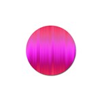 Fuchsia Ombre Color  Golf Ball Marker Front