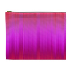 Fuchsia Ombre Color  Cosmetic Bag (xl) by SpinnyChairDesigns