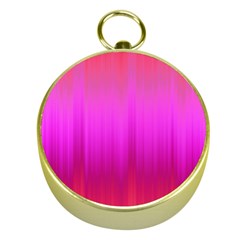 Fuchsia Ombre Color  Gold Compasses by SpinnyChairDesigns